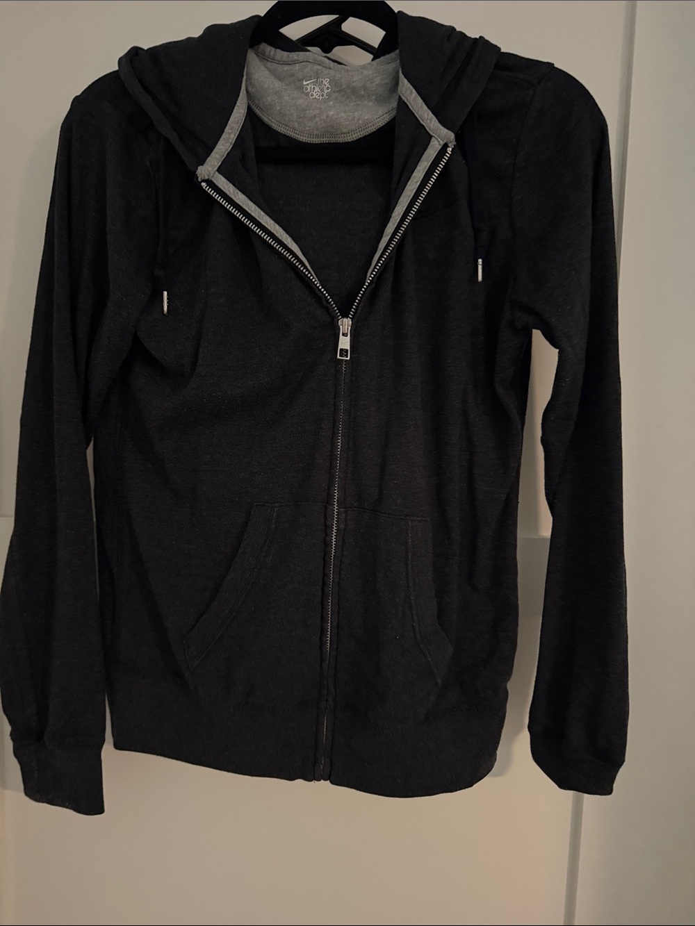 Nike Black Full-Zip Hooded Jacket for Women